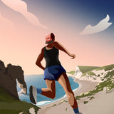 Durdle Door Runner by Matt Murphy