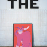 Coral Cat by Agathe Singer