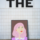 Brown Portrait by Agathe Singer