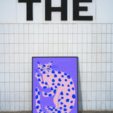 Purple Cat by Agathe Singer