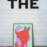 Pistache Cat by Agathe Singer