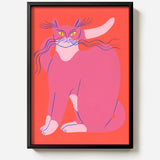 Coral Cat by Agathe Singer