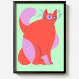 Pistache Cat by Agathe Singer