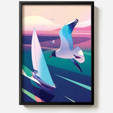 Black Head Gull by Andrew Lyons