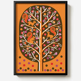 Autumn Tree by Lesley Barnes