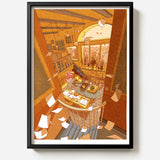 Crime Scenes The Writer by Luis Mendo