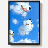 Dog Clouds by Luke McConkey