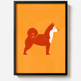 Shibu Inu by Molly McCammon