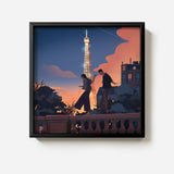 You and I Paris by Marianna Tomaselli