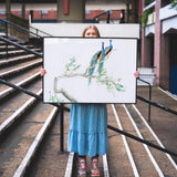 Quiet Peacock by Sarah Maycock