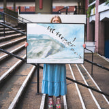 Leaping Penguins by Sarah Maycock