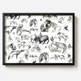 Animals Fighting by Sarah Maycock