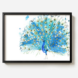 Loud Peacock by Sarah Maycock