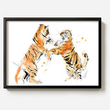 Tigers by Sarah Maycock