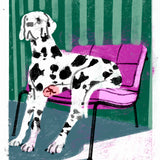 Great Dane by Leonie Bos