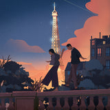 You and I Paris by Marianna Tomaselli